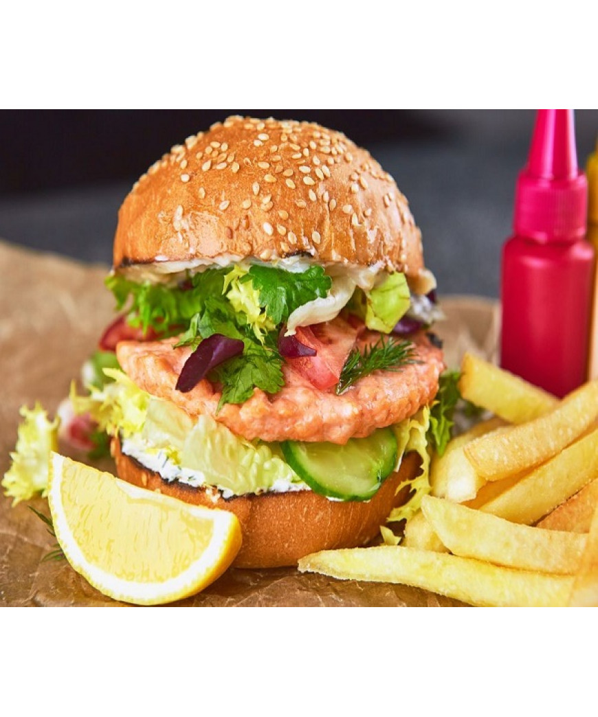 Hamb&uacute;rguer  de Salm&atilde;o